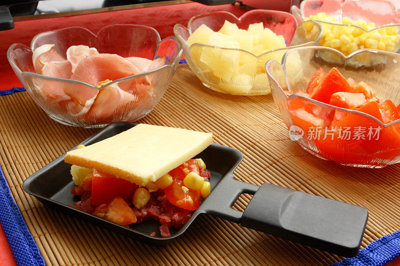 准备 Raclette